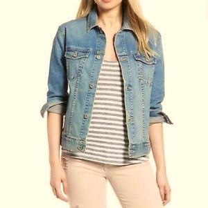 AG Jeans Adriano Goldschmied 17 Year Grouge Boyfriend Denim Jacket M